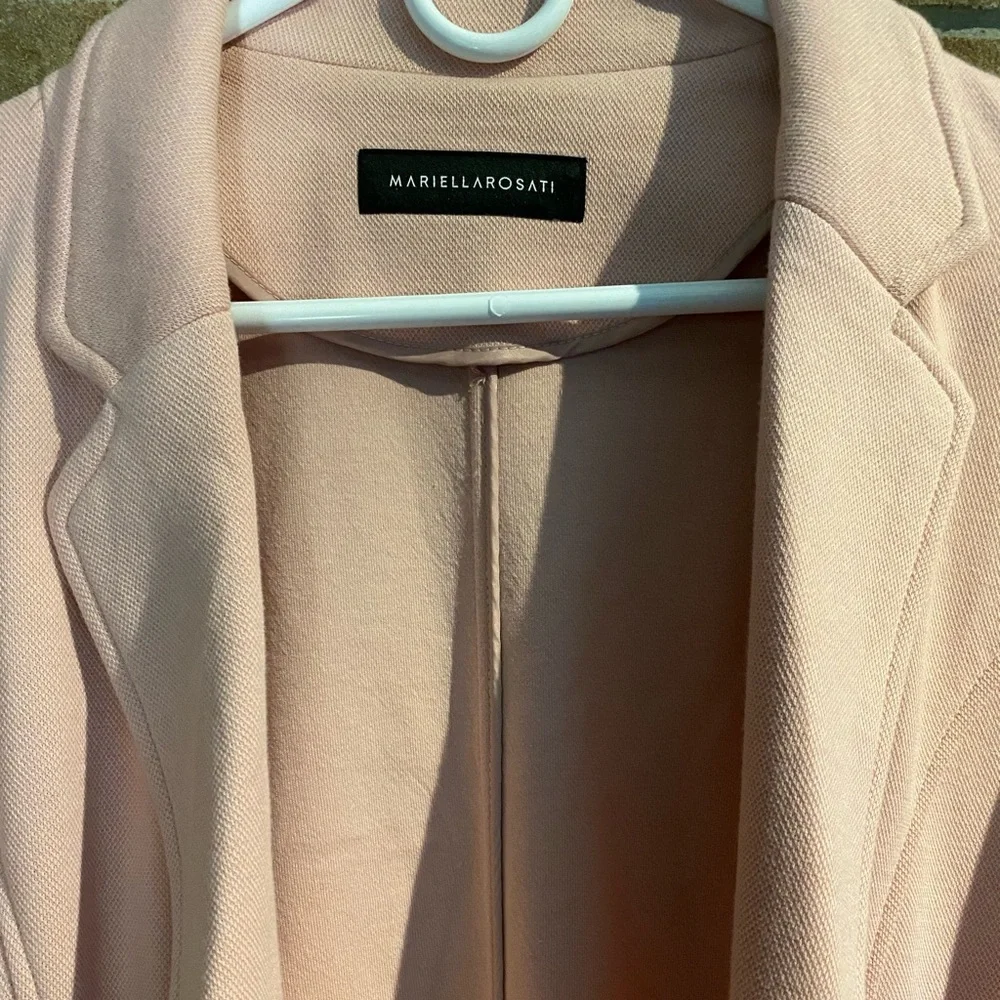 NWOT Pink Cotton Roll Up Jacket - Picture 5 of 10